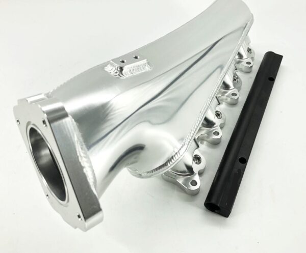 Billet Intake Manifold for S13 SR20 SR20DET Fuel Rail 76mm Throttle Body Set - Image 4