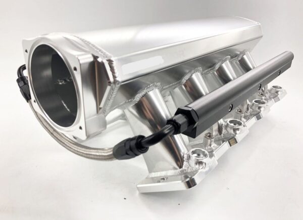 LS1 LS2 LS6 102mm Intake Manifold w/ MAP Sensor Provision+ Fuel Rails+TB Bracket - Image 4