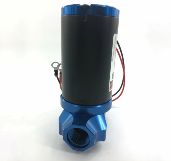 MotorsportsBillet 400GPH Electric Fuel Gas Alcohol Pump Street Racing Blue Finish - Image 7