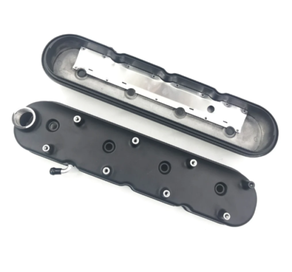 LS Cast Aluminum Tall Valve Covers for LS1 LS2 LS3 LS6 5.3 6.0 Polished - Image 3