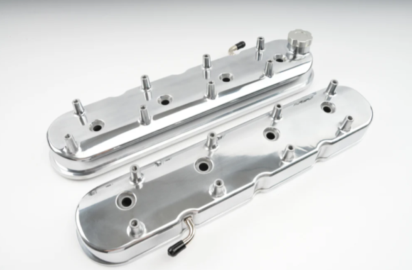 LS Cast Aluminum Tall Valve Covers for LS1 LS2 LS3 LS6 5.3 6.0 Polished - Image 9