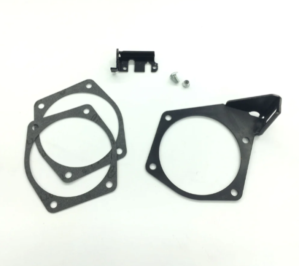 LS1 LS2 LS6 92mm Billet Throttle Body LS 4 Bolt W/ Throttle Cable Bracket Black - Image 6