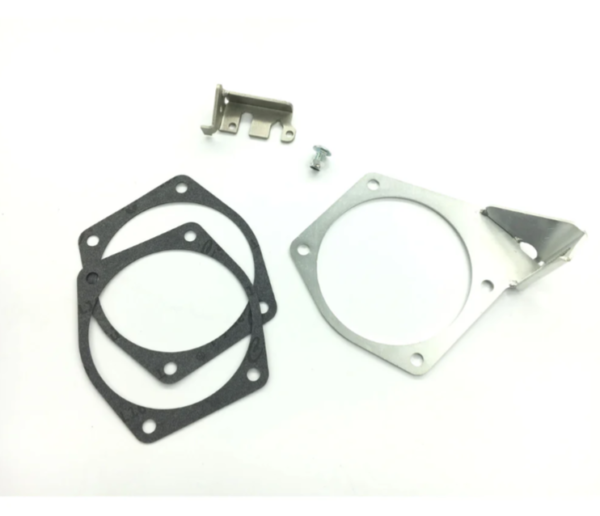 LS1 LS2 LS3 LS6 Silver Throttle Body Cable Bracket 92MM 102MM Intake w/ Gaskets - Image 3