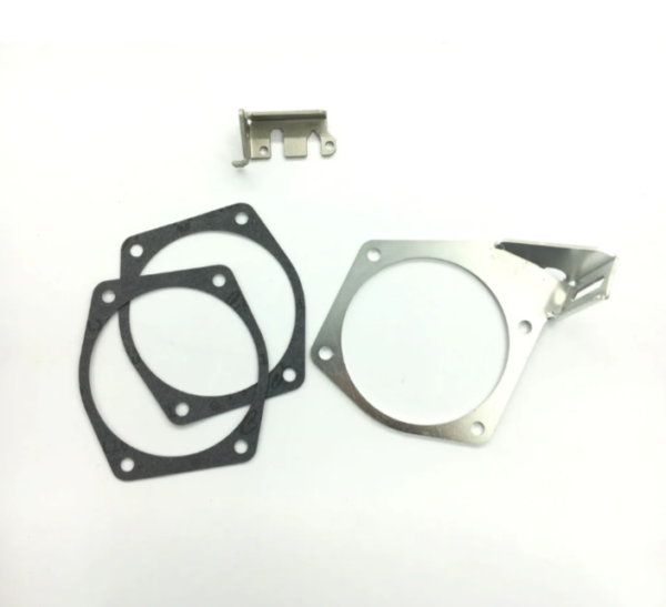 LS1 LS2 LS3 LS6 Silver Throttle Body Cable Bracket 92MM 102MM Intake w/ Gaskets - Image 6