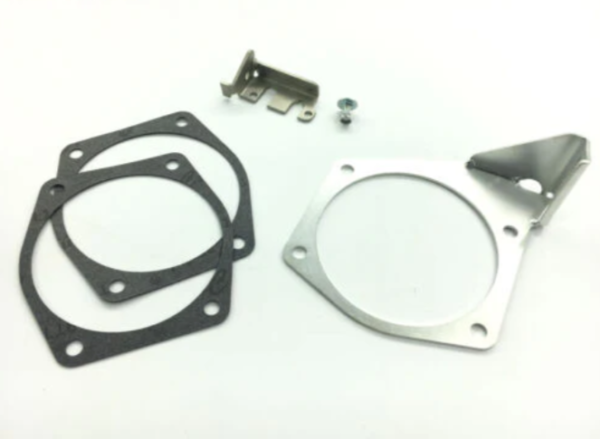 LS1 LS2 LS3 LS6 Silver Throttle Body Cable Bracket 92MM 102MM Intake w/ Gaskets - Image 7