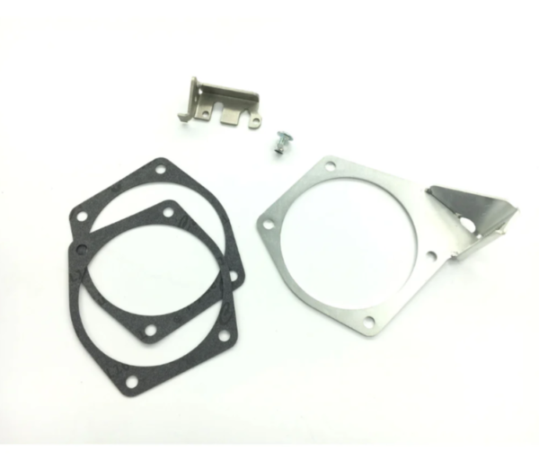 LS LSX LS1 LS2 LS3 LS6 LS7 Throttle Cable Bracket For Intakes 92MM 102MM Silver - Image 3