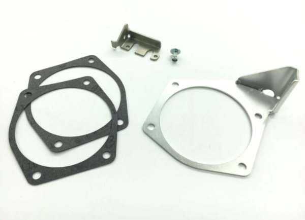 LS LSX LS1 LS2 LS3 LS6 LS7 Throttle Cable Bracket For Intakes 92MM 102MM Silver - Image 4