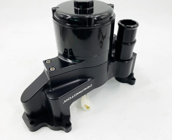 Motorsports CNC LS LS1 LS2 LS6 6.0 Electric Water Pump Aluminum Black - Image 8