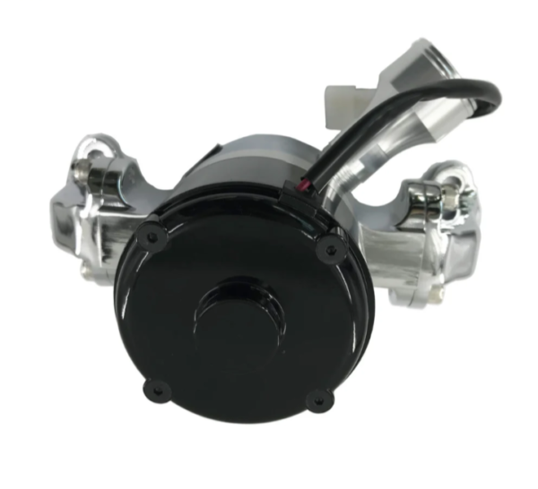 Small Block Chevy Electric Water Pump 283-327-400 SBC High Volume Flow Chrome - Image 7