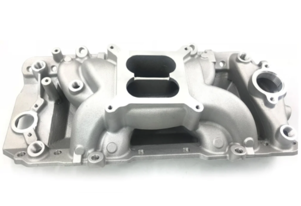 BBC Aluminum Air Gap Dual Plane Intake Manifold for 396-502 BB Chevy V8 Cyclone - Image 7