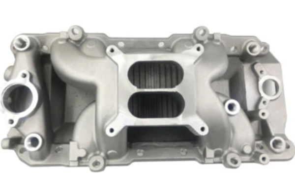 BBC Aluminum Air Gap Dual Plane Intake Manifold for 396-502 BB Chevy V8 Cyclone - Image 10