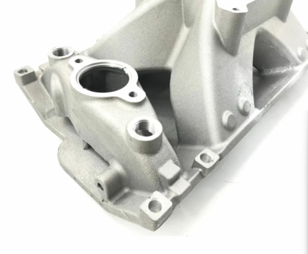 High Rise Small Block Chevy SBC Vortec Hurrican Single Plane Intake Manifold 350 - Image 7