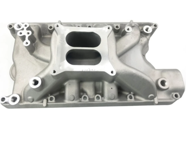 Motorsports Small Block Ford 351W Stain Aluminum SBF Intake Manifold Dual Plane - Image 2