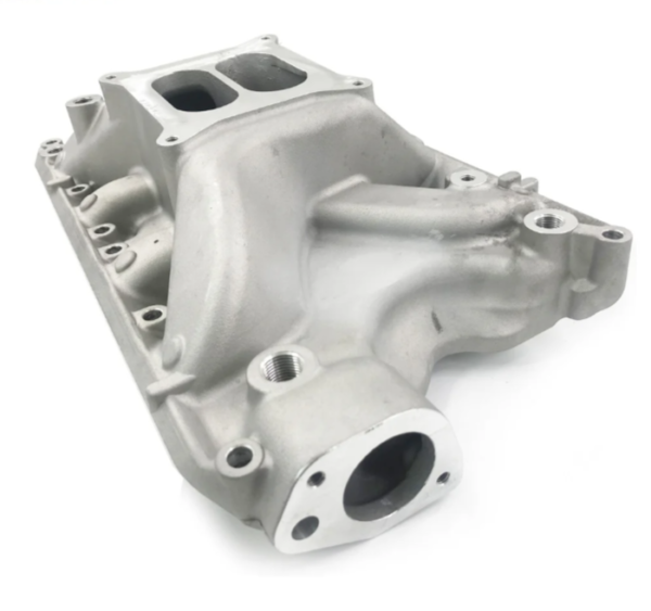 Motorsports Small Block Ford 351W Stain Aluminum SBF Intake Manifold Dual Plane - Image 4