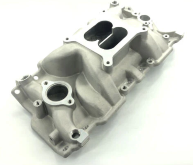 Motorsport SBC Small Block Chevy 350 400 Aluminum intake manifold Dual Plane