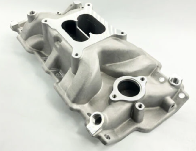 Deepmotor SBC Small Block Chevy 350 400 intake manifold Dual Plane